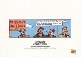 BENOIT  -  Ex-libris "Blake & Mortimer - L'étrange Rendez-vous" - Illustratoren A - C