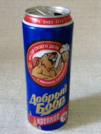 KAZAKHSTAN...BEER CAN..450ml" GOOD BEAVER"  STRONG BEER 2020 - Cans