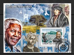 COMORES 2008 MARTIN LUTHER KING  YVERT N°B140 OBLITERE - Martin Luther King