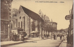 Neuvy St Sépulchre - L'église (animée) - Andere & Zonder Classificatie