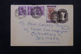 INDE - Entier Postal + Compléments De Bombay Pour Le Danemark - L 63973 - Omslagen