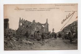 - CPA LASSIGNY (60) - La France Reconquise (1917) - L'Eglise - Phot-Express 1537 - - Lassigny