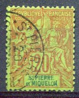 Saint Pierre Et Miquelon     65 Oblitéré - Gebraucht