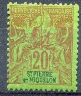 Saint Pierre Et Miquelon     65 * - Unused Stamps