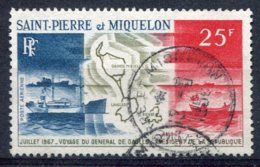 Saint Pierre Et Miquelon     PA  38 Oblitéré - Usati