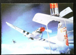 Carte Postale Bouteille VODKA SMIRNOFF - Russian Revelation (Avion Aircraft Flugzeug) - Other & Unclassified