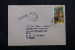 POLYNÉSIE - Affranchissement De Uturoa - Raiatea Sur Enveloppe Commerciale Pour La France En 1988  - L 64048 - Brieven En Documenten