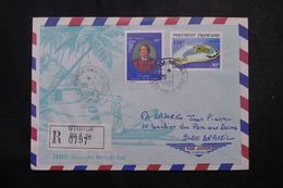 POLYNÉSIE - Affranchissement De Uturoa-Raiatea Sur Enveloppe Touristique En Recommandé Pour La France En 1983 - L 64062 - Cartas & Documentos