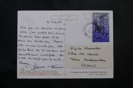 POLYNÉSIE - Affranchissement De Uturoa Sur Carte Postale Pour La France En 1997 - L 64064 - Covers & Documents
