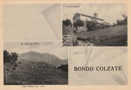 Cartolina - Postcard / Non  Viaggiata - Unsent /  Bondo Colzate - Vedute  ( Gran Formato ) - Bergamo