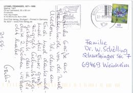 BRD / Bund BZ 17 MWST 2020 Post Niederlassung Neubrandenburg Taube Mi. 3481 Blume Kornblume - Briefe U. Dokumente