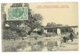 CPA DAHOMEY BORDS DE L'OUEME AU PONT DU KILOM - Dahomey