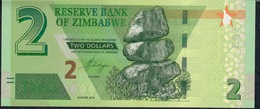 ZIMBABWE NLP 2 DOLLARS 2019 UNC. - Simbabwe