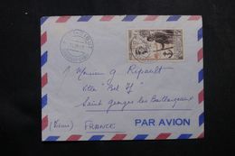 CENTRAFRIQUE - Enveloppe De Fort Sibut Pour La France En 1957 , Affranchissement Et Oblitération Plaisants - L 64154 - Central African Republic
