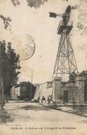 Eolienne Moulin à Vent à Berre Bouches Du Rhone . Entrée Village . Windmill . Envoi Mazargues - Mulini A Vento