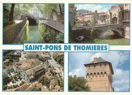 SAINT-PONS DE THOMIERES. - Multivues. CPM - Saint-Pons-de-Thomières