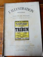 LE TRIBUN, De Paul Bourget     (orig :L'ILLUSTRATION  THÉÂTRALE 1911) Dos Illustré Par MICHELIN - Autores Franceses