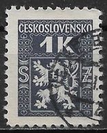 Czechoslovakia 1945. Scott #O2 (U) Coat Of Arms - Sellos De Servicio