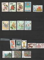 CUBA 24 TIMBRES DIFFERENTS ET 3 NICARAGUA + 5 MEXIQUE - Collections, Lots & Séries