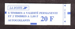 France - 1996 - Carnet C1507 - Neuf ** - Fermé - Marianne Du Bicentenaire - Autoadhésif - Modern : 1959-...