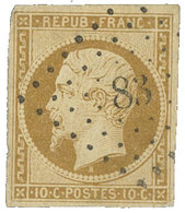 France : N°9 Obl. B/TB - 1852 Louis-Napoléon