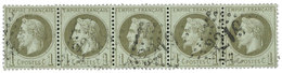 France : N°25 Obl. TB - 1863-1870 Napoléon III Lauré