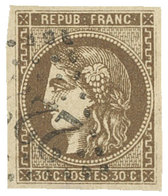 France  : N°47 Obl. TB - 1870 Emission De Bordeaux