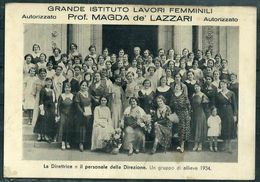 GRANDE ISTITUTO LAVORI FEMMINILI  Autorizzato PROF. MAGDA De LAZZARI PRIMARIA SCUOLA SUP. DI TAGLIO TORINO - Unterricht, Schulen Und Universitäten