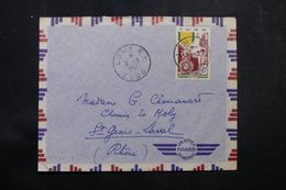 TOGO - Enveloppe Commerciale ( De Casablanca ) De Lomé Pour La France En 1953 , Affranchissement Plaisant - L 64193 - Storia Postale