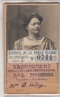Expo Gand 1913 - Abonnement Mme Delhaye Désirée - Biglietti D'ingresso