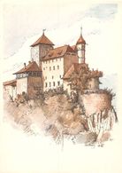 Schloss Aarburg - Saridon Gegen Schmerzen "Roche" -   (10 X 15 Cm) - Aarburg