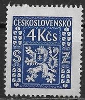 Czechoslovakia 1947. Scott #O13 (M) Coat Of Arms - Francobolli Di Servizio