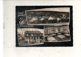 Gauangelloch (Allemagne, Bad-Wurtemberg) : 3 Blick Von Landgasthof "Schwanen" Im 1950 GF - Ettlingen