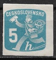 Czechoslovakia 1945. Scott #P27 (M) Newspaper Delivery Boy - Newspaper Stamps