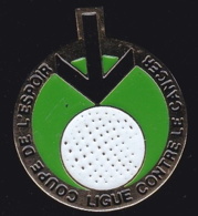 65613- Pin's-coupe De L'espoir.Golf.ligue Contre Le Cancer. - Golf