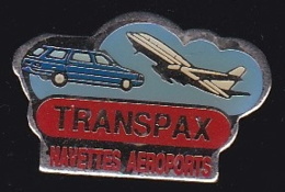65639- Pin's-TRANSPAX . Navettes Entre Orléans Et Les Aéroport De Roissy, Orly, Beauvais Et Tours - Avions