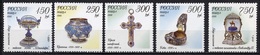 Russie - Russia - Russland 1995 Y&T N°6142 à 6146 - Michel N°455 à 459 *** - Joyaux De La Maison Fabergé - Unused Stamps