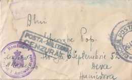 WW1 LETTERS, MILITARY CENSORED LILIPUT COVER, ABOUT 1917, ROMANIA - Lettres 1ère Guerre Mondiale