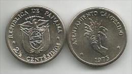 Panama 2 1/2 Centesimos 1973.  FAO - Panama