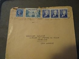 LYON 1951 Lettre Pour ANNEMASSE - Altri & Non Classificati