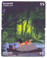 Disney $5, LDPH,  2 Prepaid Calling Cards, PROBABLY FAKE, # Fd-20 - Rompecabezas