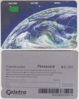 44/ Cambodia; P9. Earth, 1st Issue - Cambodge