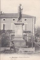 CPA MONTEUX 84 Statue De Saint Gens - Monteux