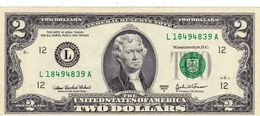 USA 2 DOLLARS 2003 A SAN FRANCISCO CALIFORNIA (L) PREFIX "L-A" AU "free Shipping Via Regular Air Mail (buyer Risk)" - Federal Reserve Notes (1928-...)