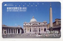 JAPON TELECARTE VATICAN - Vatican