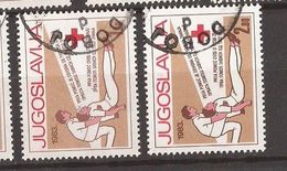 1983  79-80   CROCE ROSSA ROT KREUZ JUGOSLAVIJA JUGOSLAWIEN   USED - First Aid