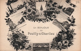 Souvenir - Un Bonjour De Pouilly Sous Charlieu - Multivues - Carte Non Circulée - Souvenir De...