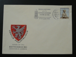 Flamme Sur Lettre Postmark On Cover Semaine Contre La Faim Against Hunger Luxembourg 1963 - Tegen De Honger