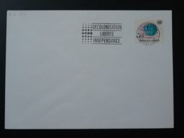 Flamme Sur Lettre Postmark On Cover Décolonisation Nations Unies Geneve 1985 - Lettres & Documents