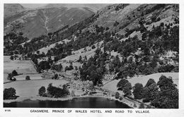 CPA - Royaume Uni - Angleterre - Grasmere Prince Of Wales Hotel And Road To Village - Grasmere